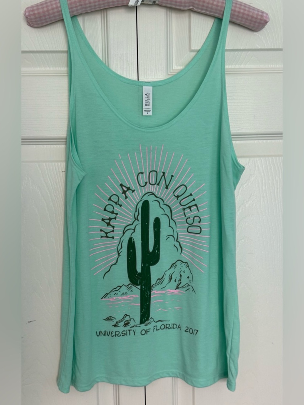 KKG "Kappa Con Queso" Graphic Top University of Florida-Size S